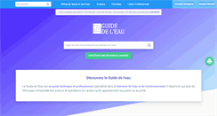 Desktop Screenshot of guide-eau.com